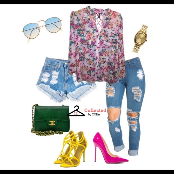 Floral blouse - Picture 3 of 3